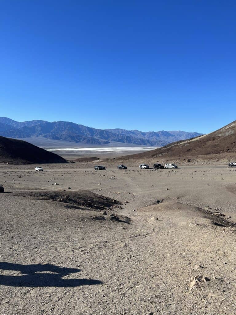 Viewpoint in Death Valley National Park