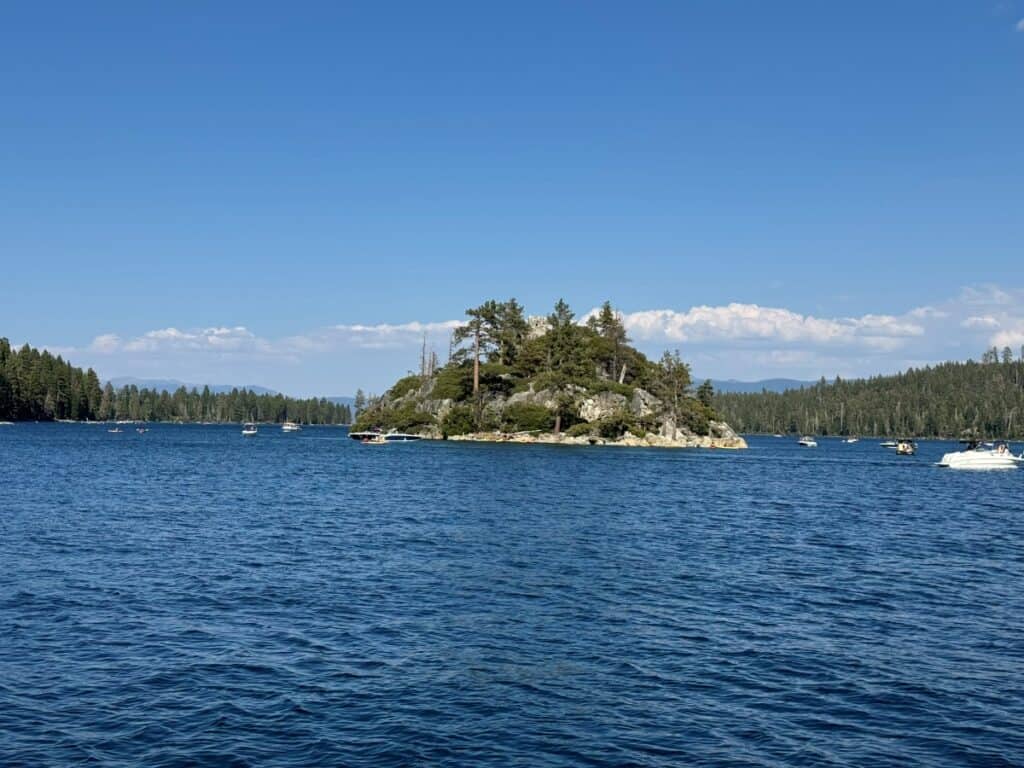 Emerald Bay and Fannette Island