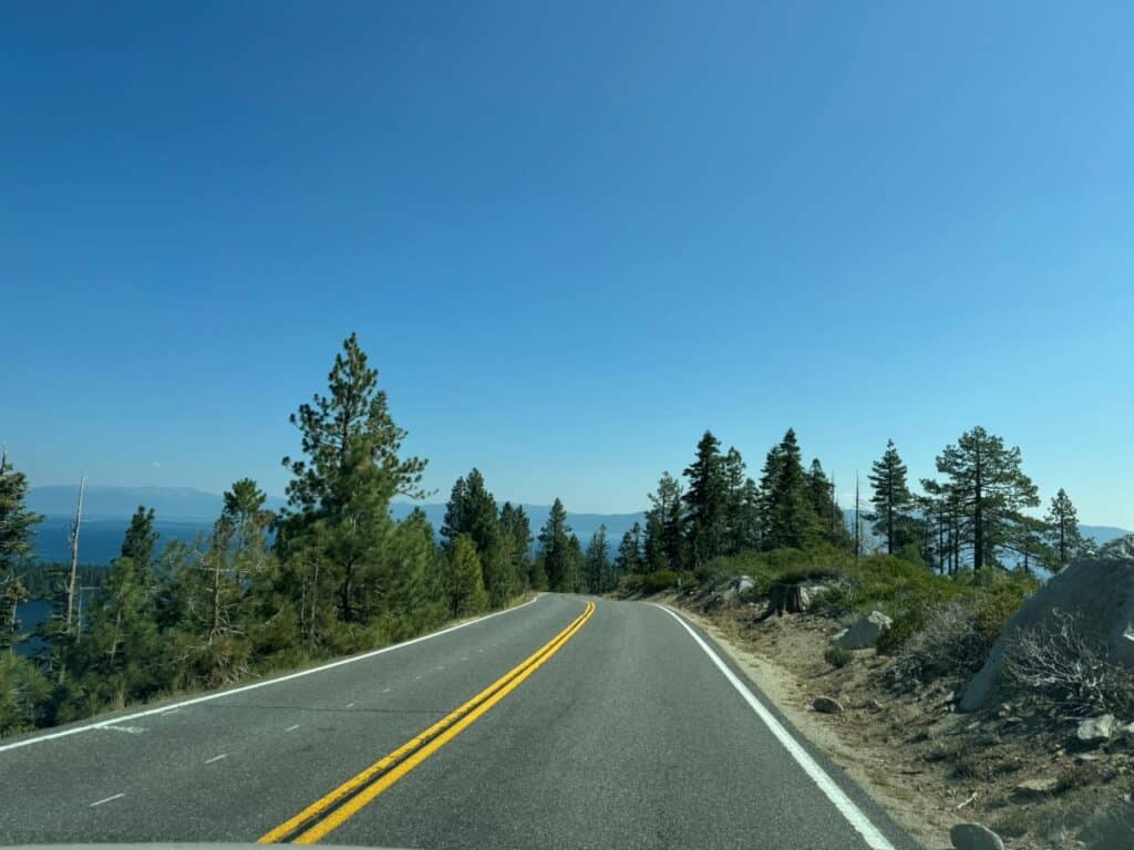 Drive around Lake Tahoe