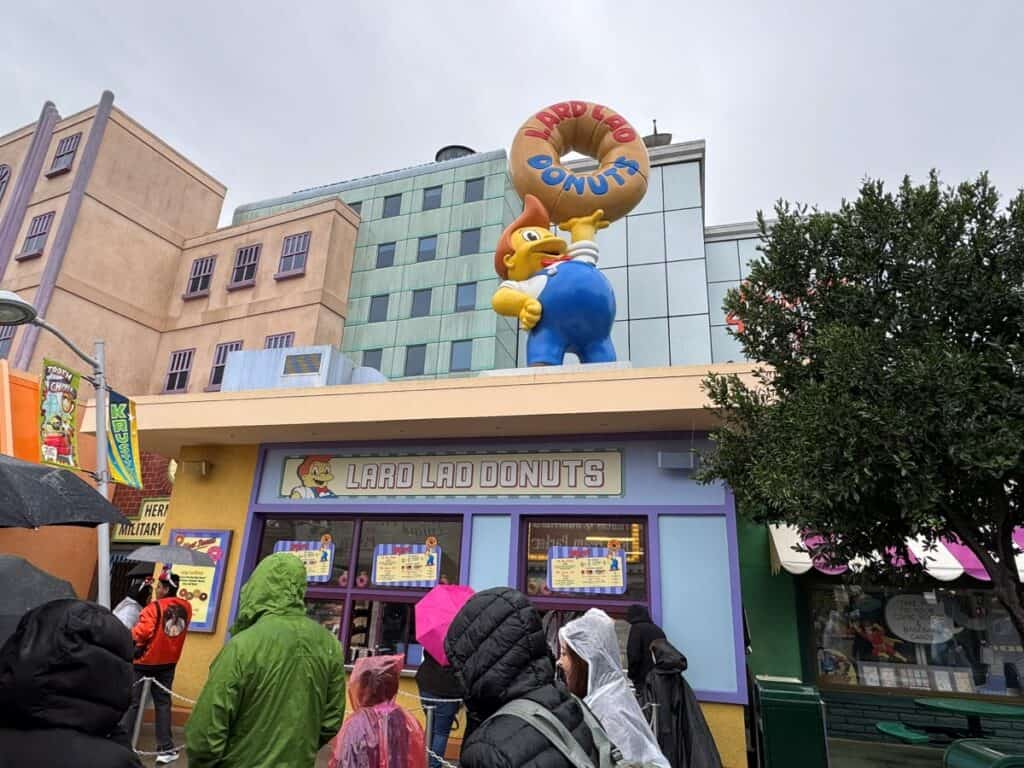 Lard Lad Donuts at Universal Studios