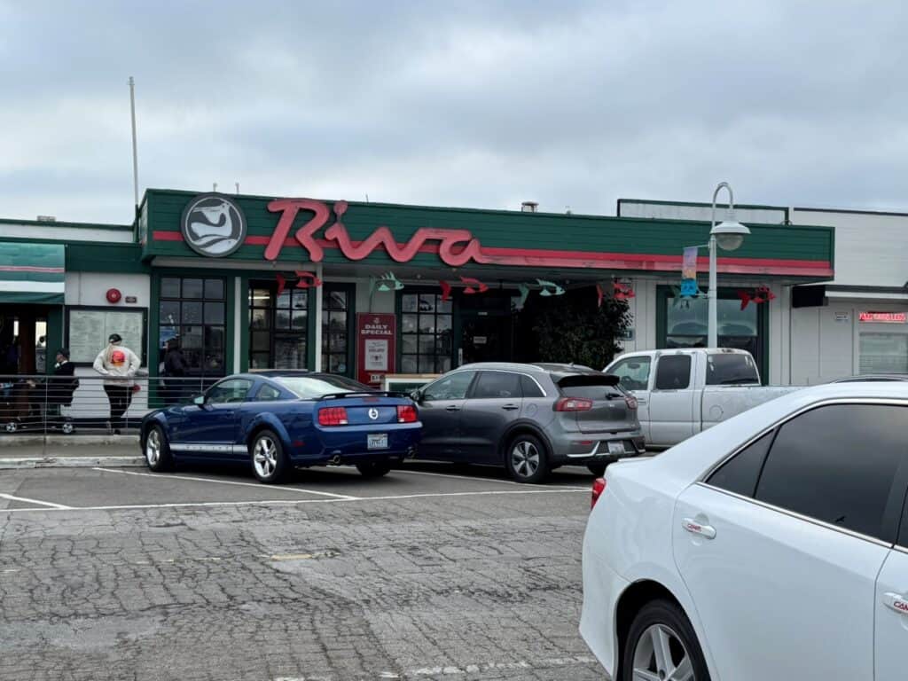 Riva restaurant on Santa Cruz Wharf