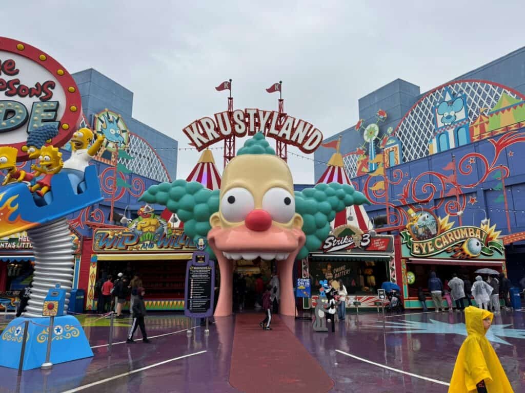 Simpsons Ride in Universal Studios