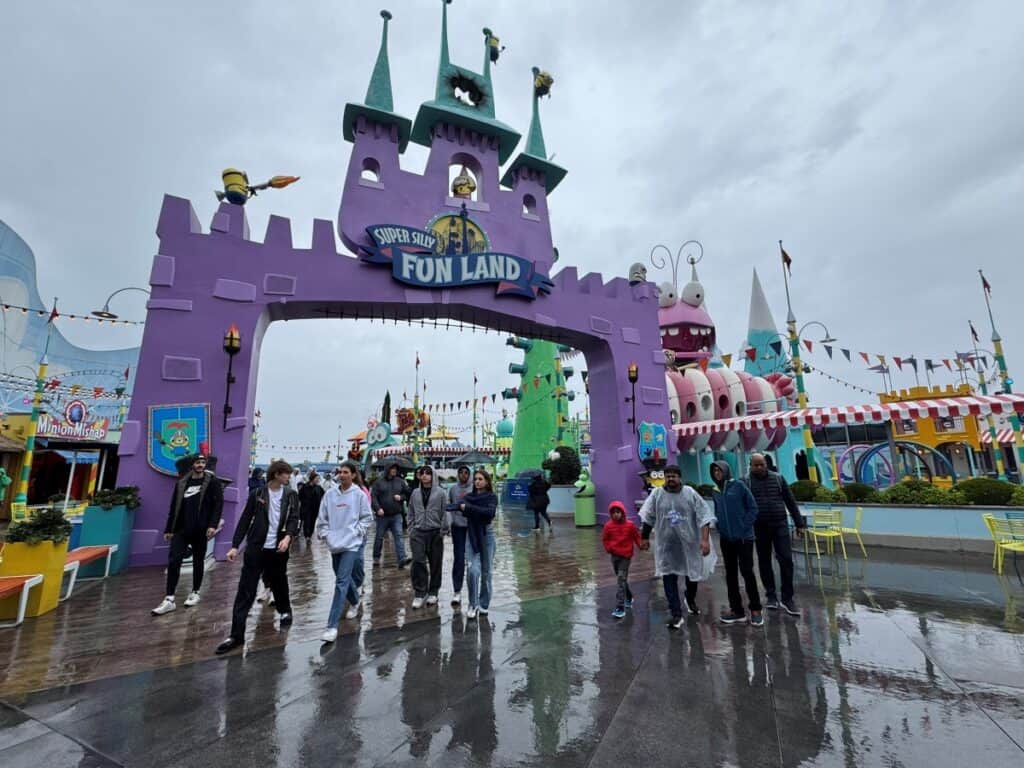 Entrance to Super Silly Fun Land