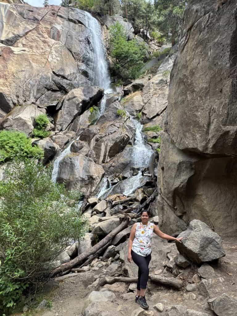 Me at Grizzly Falls