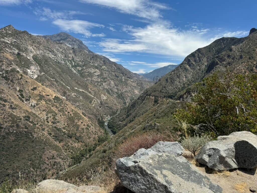 Yucca Point in Kings Canyon