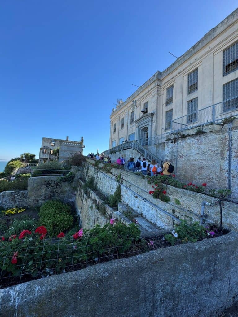 Alcatraz historic buildings