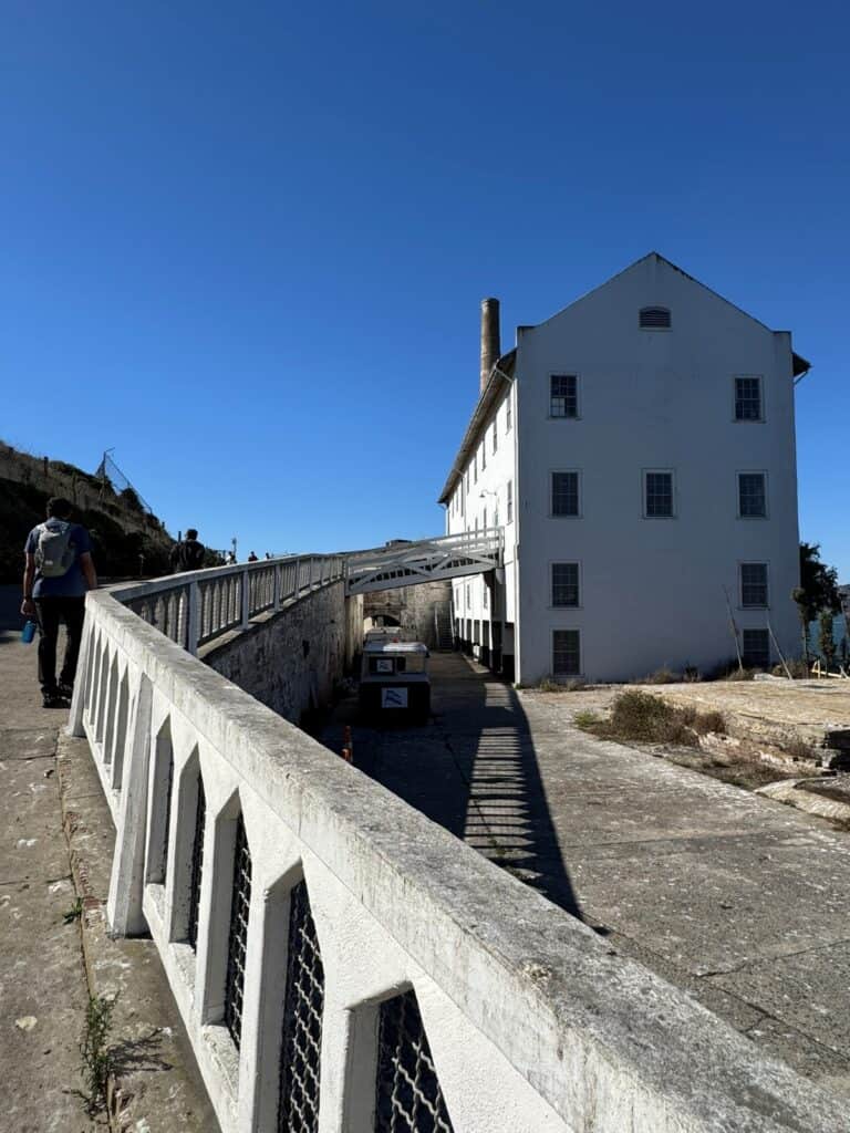 Alcatraz historic buildings